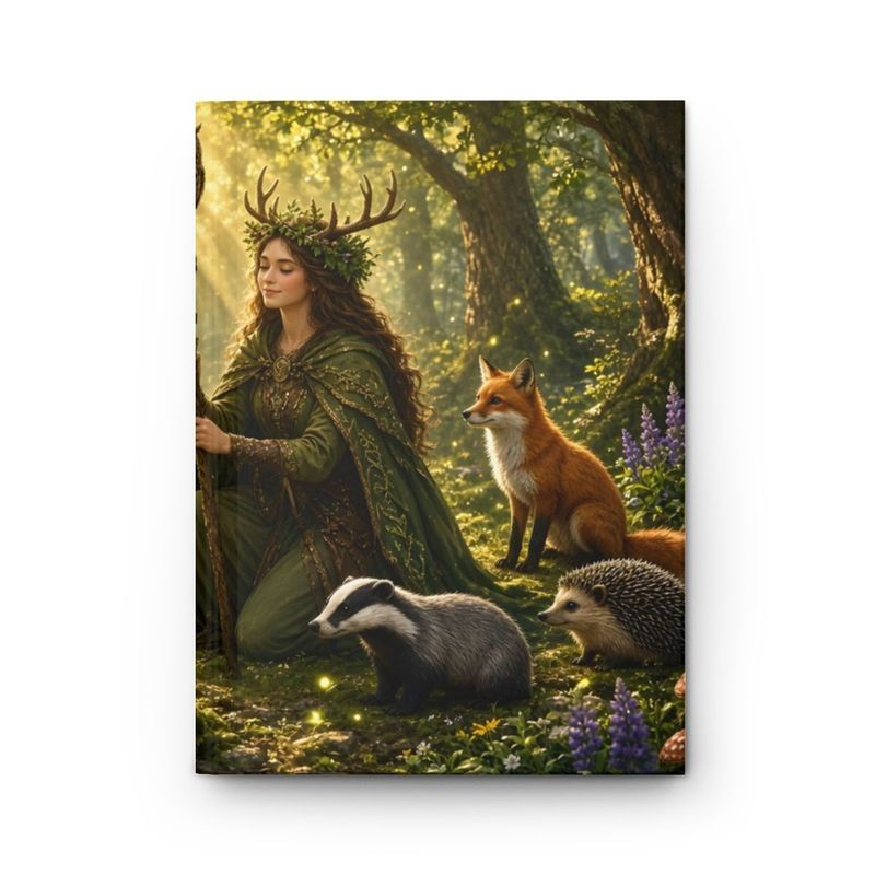 Myth and Monster Druid Hardcover Journal - Blank Fantasy Sketchbook Myth and Monster Druid Hardcover Journal - Blank Fantasy Sketchbook