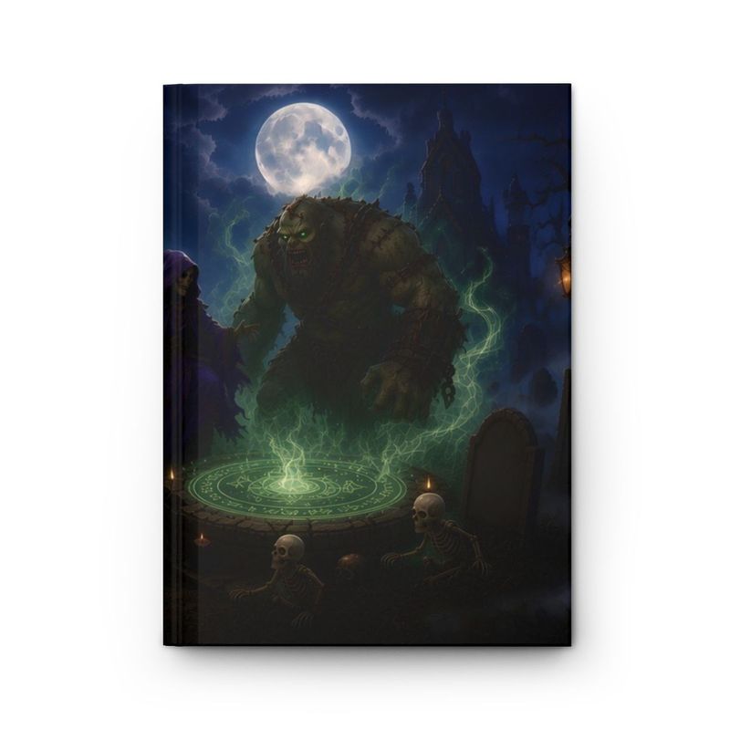 Myth and Monster Necromancer Hardcover Journal - Blank Fantasy Sketchbook Myth and Monster Necromancer Hardcover Journal - Blank Fantasy Sketchbook